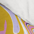 pink, navy & gold marble Comforter Gallery Image 4