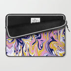 pink, navy & gold marble Laptop Sleeve Gallery Image 2