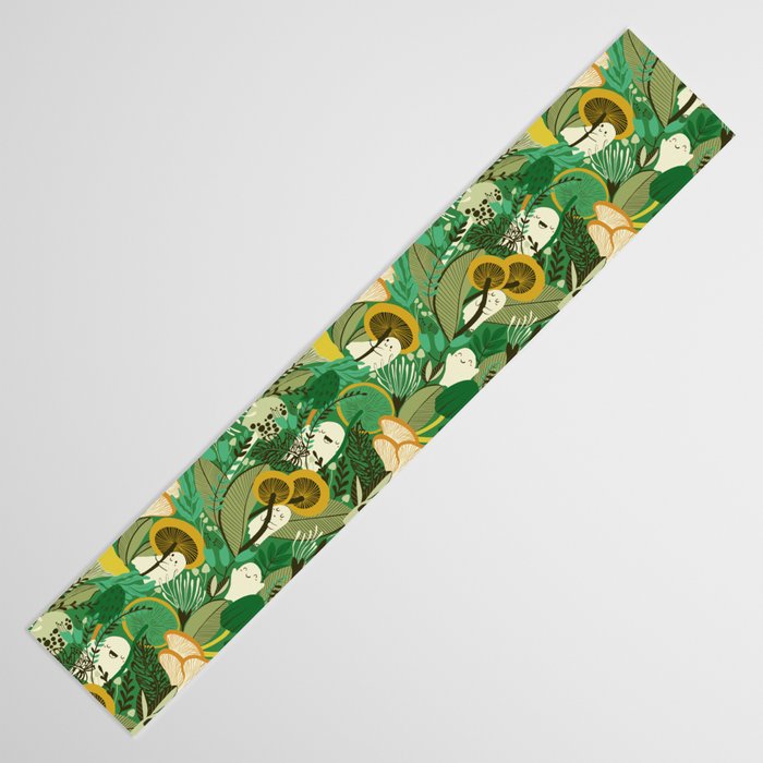 Ghost Forest Green Table Runner Gallery Image 3