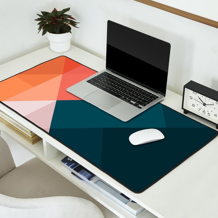 Geometric 1708 Desk Mat Gallery Image 2