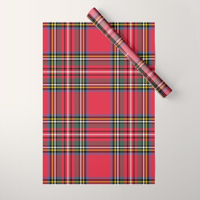 Red Tartan Wrapping Paper Gallery Image 1
