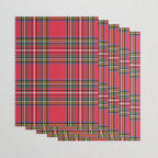 Red Tartan Wrapping Paper Gallery Image 3