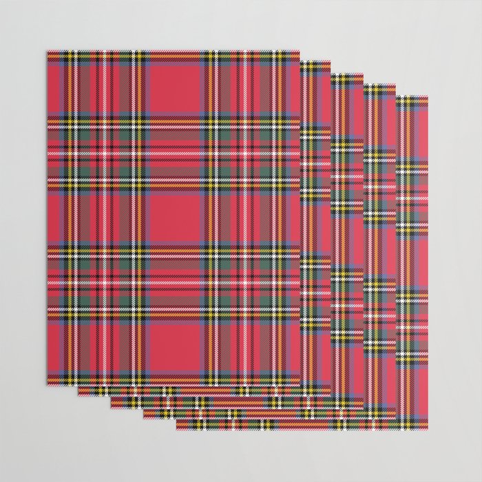 Red Tartan Wrapping Paper Gallery Image 3