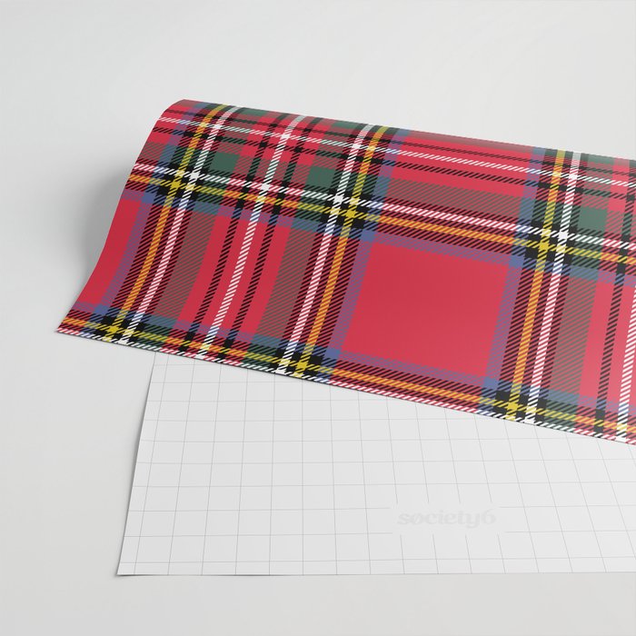 Red Tartan Wrapping Paper Gallery Image 2