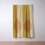 Color Block Abstract VII Window Curtain Gallery Image 3
