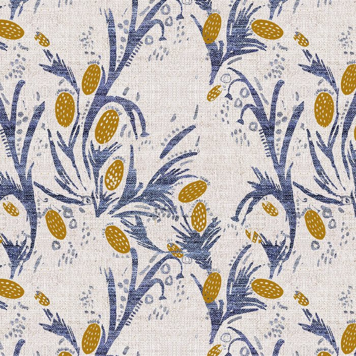 FRENCH LINEN THISTLE Coffee Mug Gallery Image 2