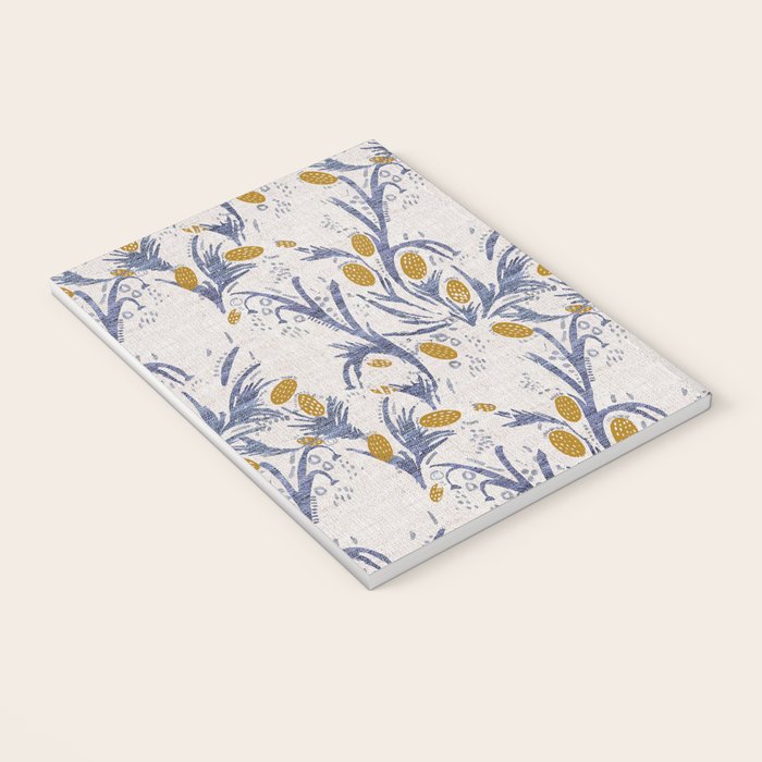 FRENCH LINEN THISTLE Notebook Gallery Image 3