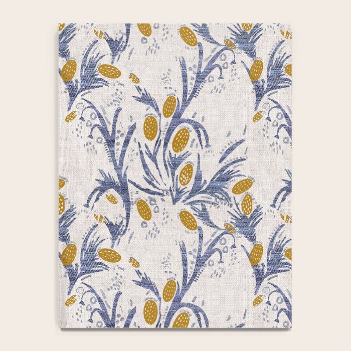 FRENCH LINEN THISTLE Notebook Gallery Image 4