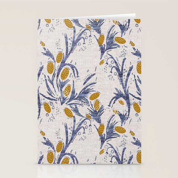 FRENCH LINEN THISTLE Stationery Card Gallery Image 2
