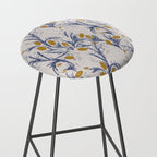 FRENCH LINEN THISTLE Stool Gallery Image 2