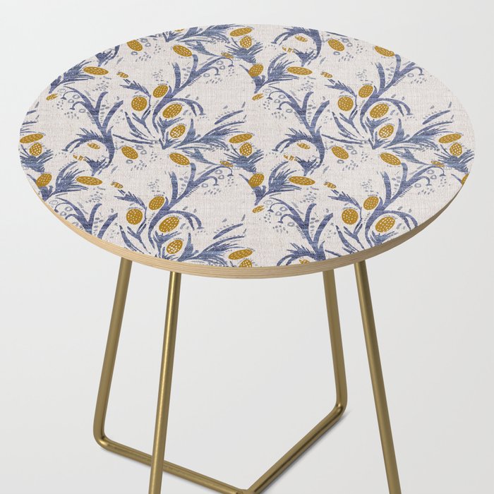 FRENCH LINEN THISTLE Side Table Gallery Image 2