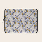 FRENCH LINEN THISTLE Laptop Sleeve Gallery Image 1