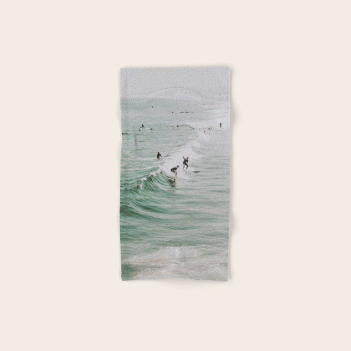 lets surf iv - venice beach - california Bath Towel Gallery Image 1