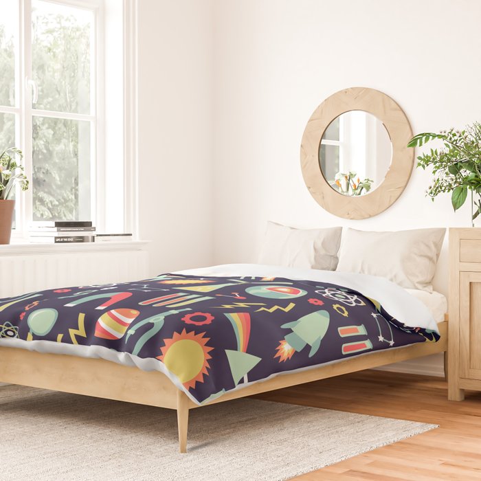Science Studies Duvet Cover Gallery Image 2