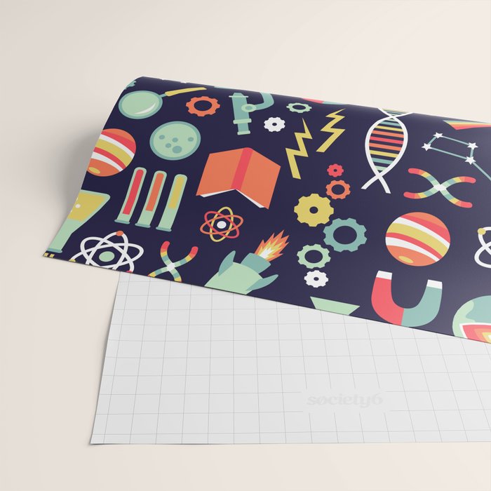 Science Studies Wrapping Paper Gallery Image 2