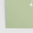 Cancer Zodiac Star Constellation Line Art Soft Green Poster Gallery Image 3