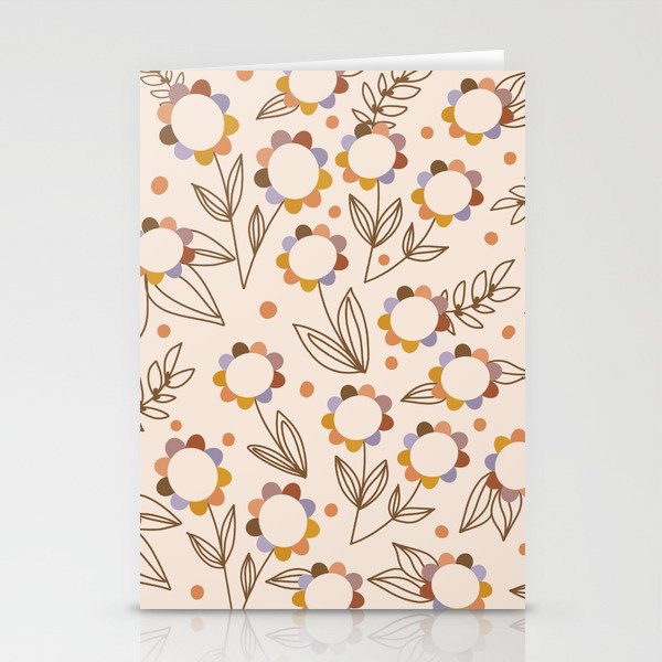 African Floral Stationery Card Gallery Image 2