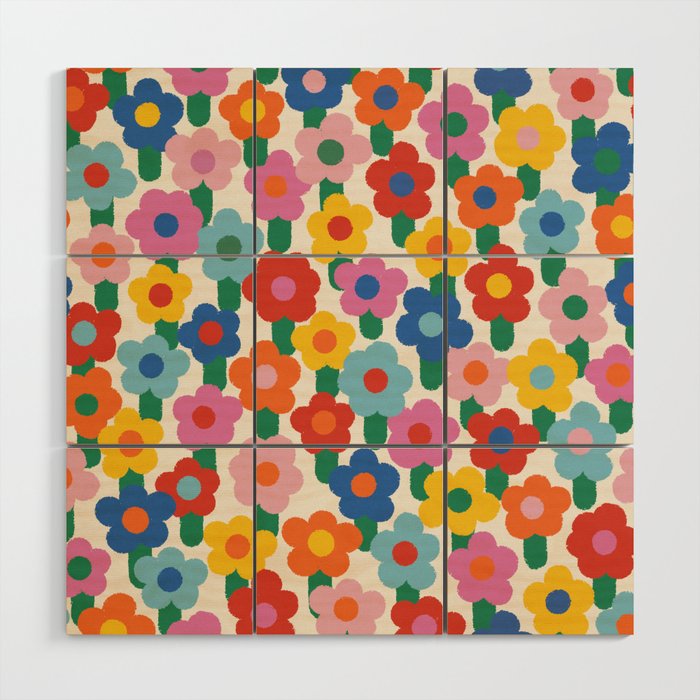 Summer Garden #5 Wood Wall Art Gallery Image 1
