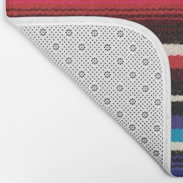 Serape Red  Bath Mat Gallery Image 2