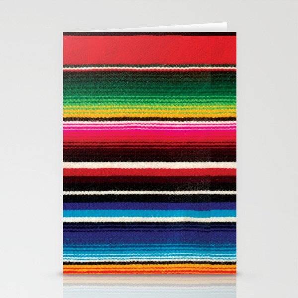 Serape Red  Stationery Card Gallery Image 2