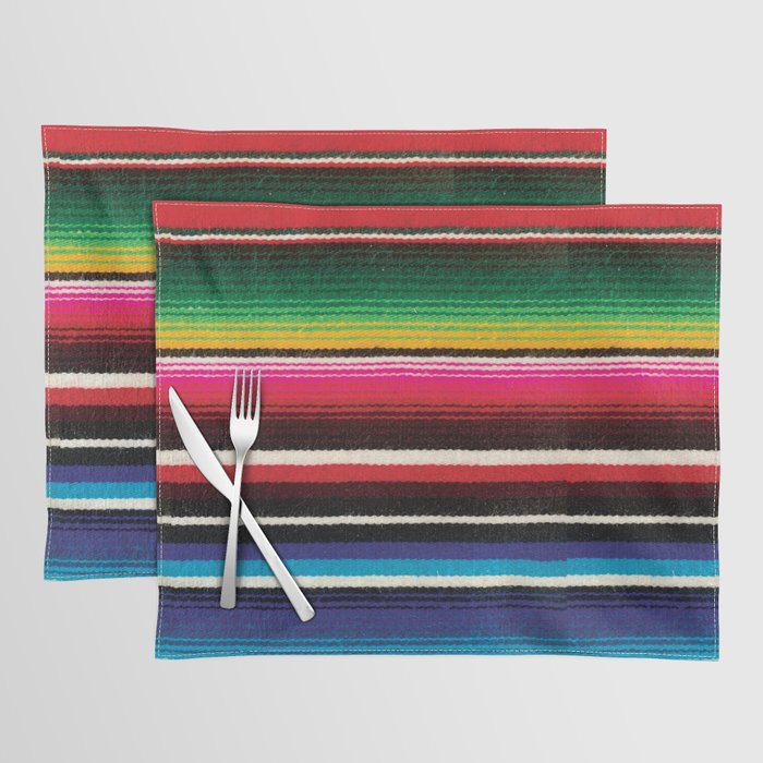 Serape Red  Placemat Gallery Image 1