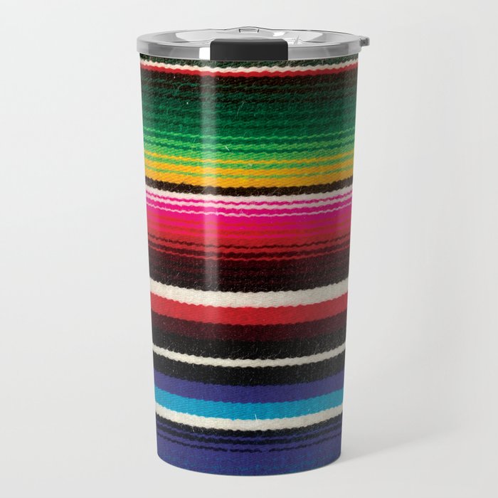 Serape Red  Travel Mug Gallery Image 1