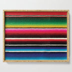 Serape Red  Serving Tray Gallery Image 1