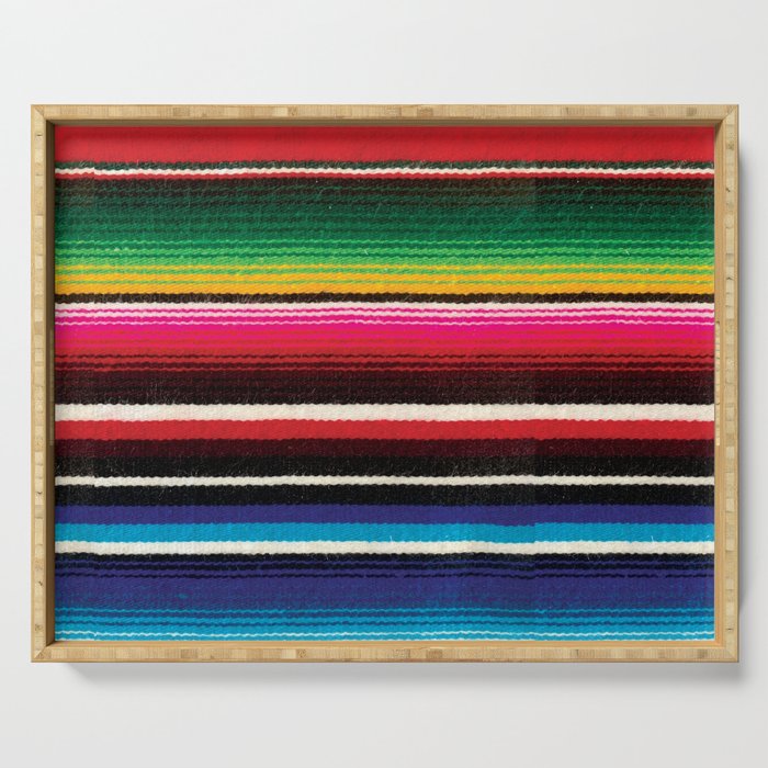 Serape Red  Serving Tray Gallery Image 1