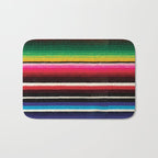 Serape Red  Bath Mat Gallery Image 1