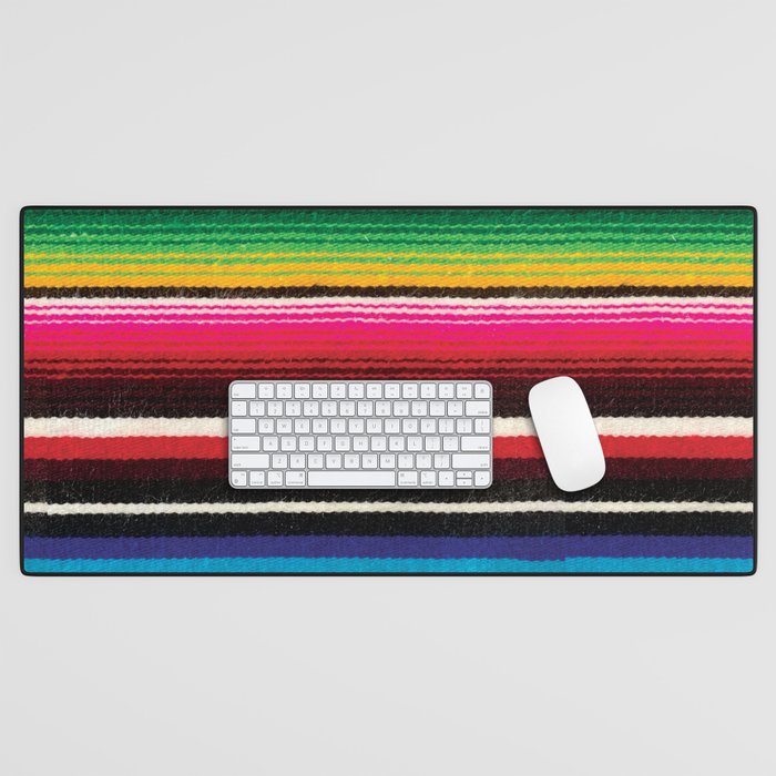 Serape Red  Desk Mat Gallery Image 1