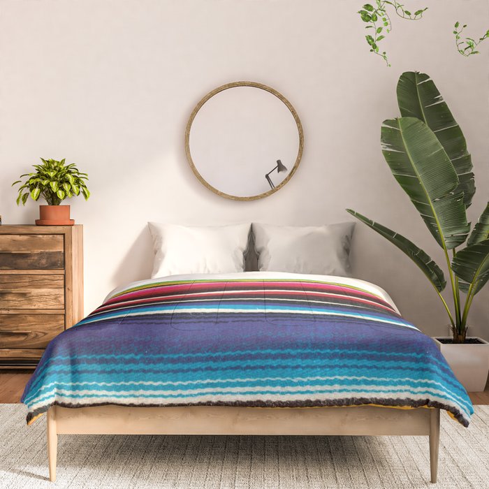 Serape Red  Comforter Gallery Image 3