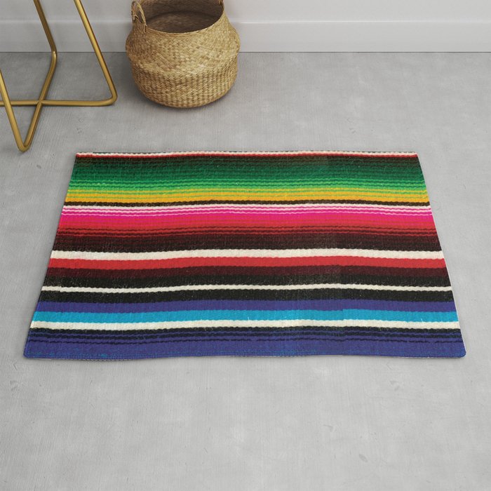 Serape Red  Rug Gallery Image 1