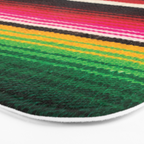 Serape Red  Bath Mat Gallery Image 3