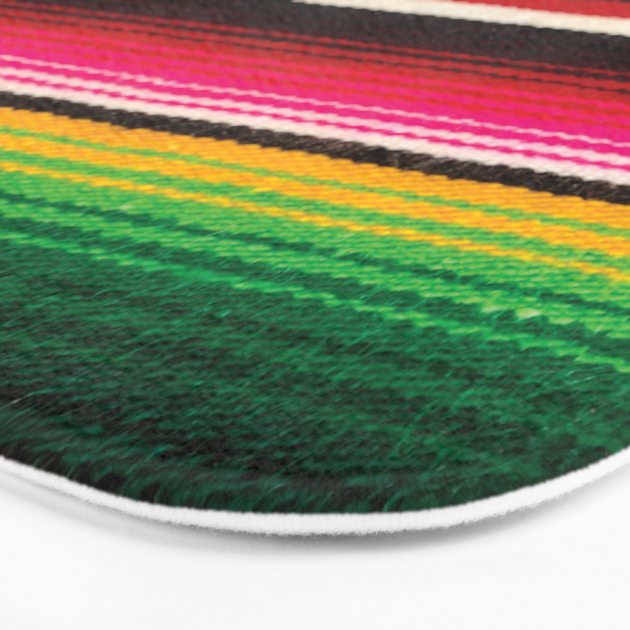 Serape Red  Bath Mat Gallery Image 3