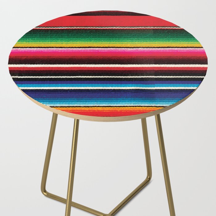 Serape Red  Side Table Gallery Image 2