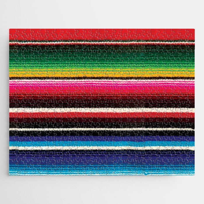 Serape Red  Jigsaw Puzzle Gallery Image 1