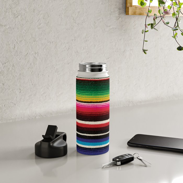Serape Red  Water Bottle Gallery Image 4