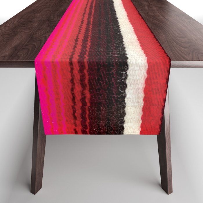 Serape Red  Table Runner Gallery Image 1