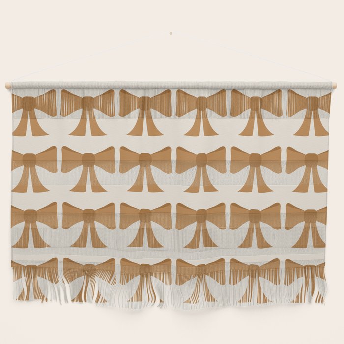 Vintage Bows VI Orange Wall Hanging Gallery Image 1