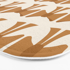 Vintage Bows VI Orange Bath Mat Gallery Image 3