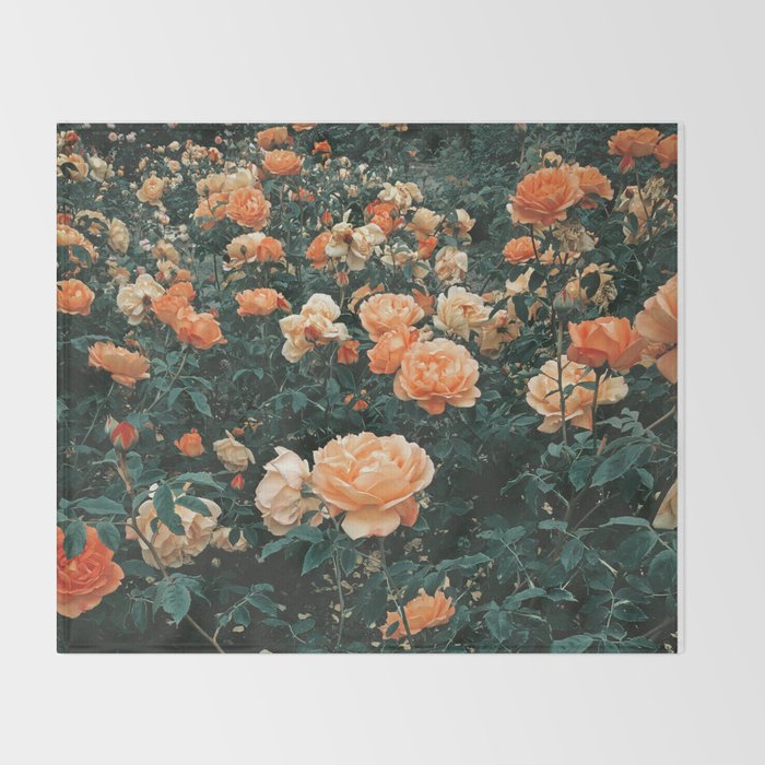 Forest of Roses Throw Blanket Gallery Image 2