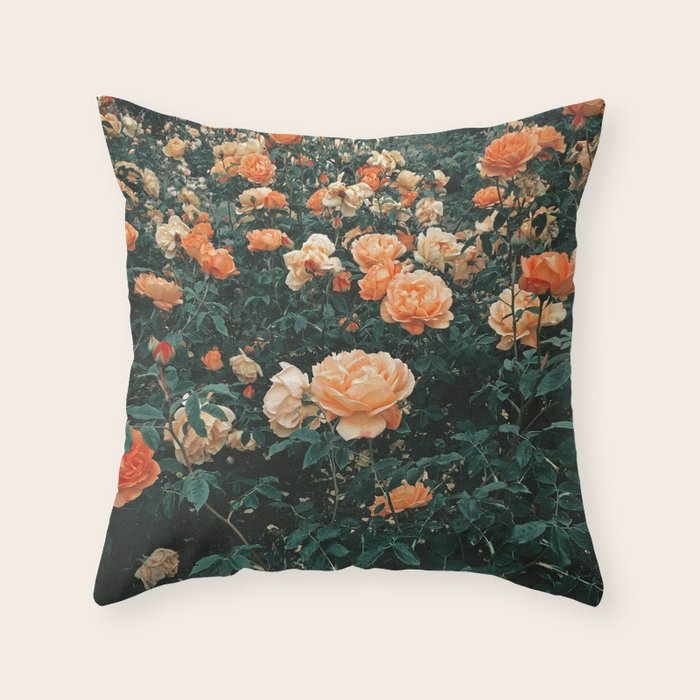 Forest of Roses Throw Pillow Gallery Image 6