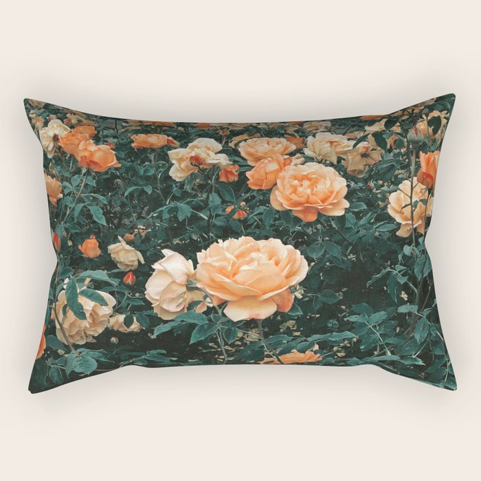 Forest of Roses Rectangular Pillow Gallery Image 1