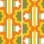 '70's Summer' Orange Yellow Green Coffee Mug Gallery Image 2