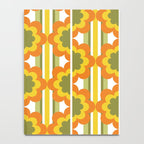 '70's Summer' Orange Yellow Green Notebook Gallery Image 4