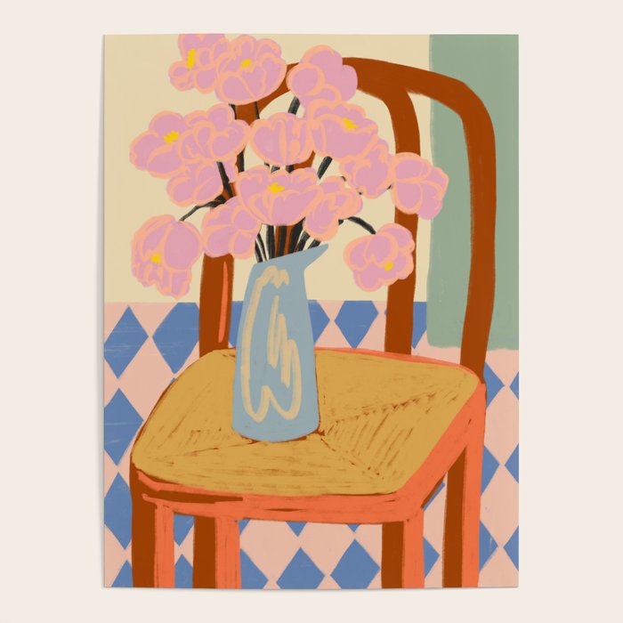 FLOWERS ON A CHAIR Poster Gallery Image 4