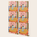 FLOWERS ON A CHAIR Wallpaper Gallery Image 2