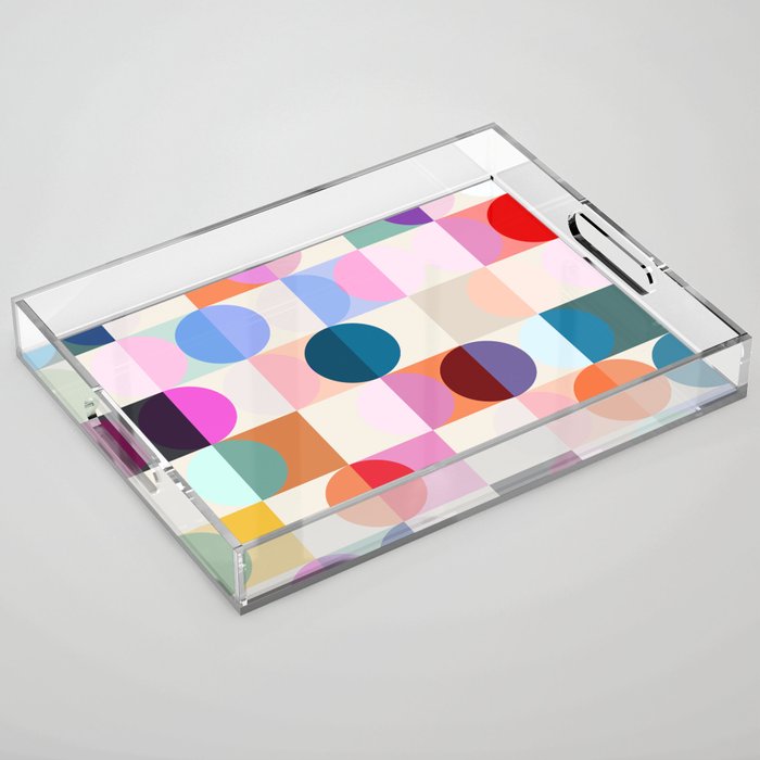 Confetti Checkerboard Acrylic Tray Gallery Image 1