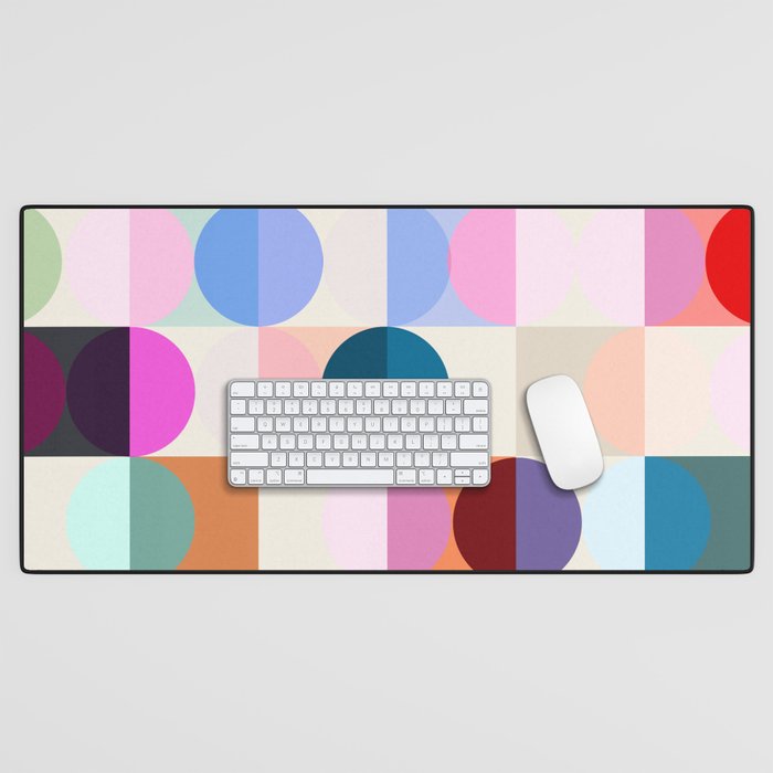 Confetti Checkerboard Desk Mat Gallery Image 1