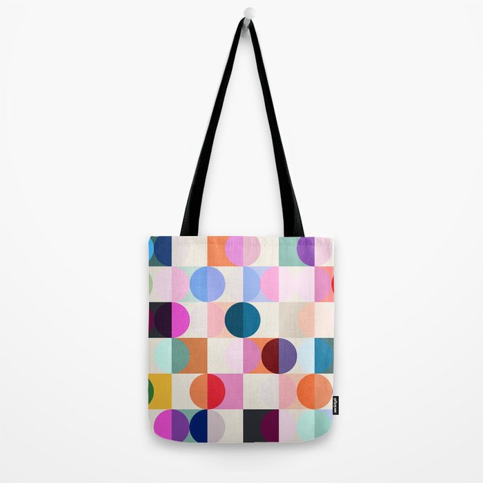 Confetti Checkerboard Tote Bag Gallery Image 2